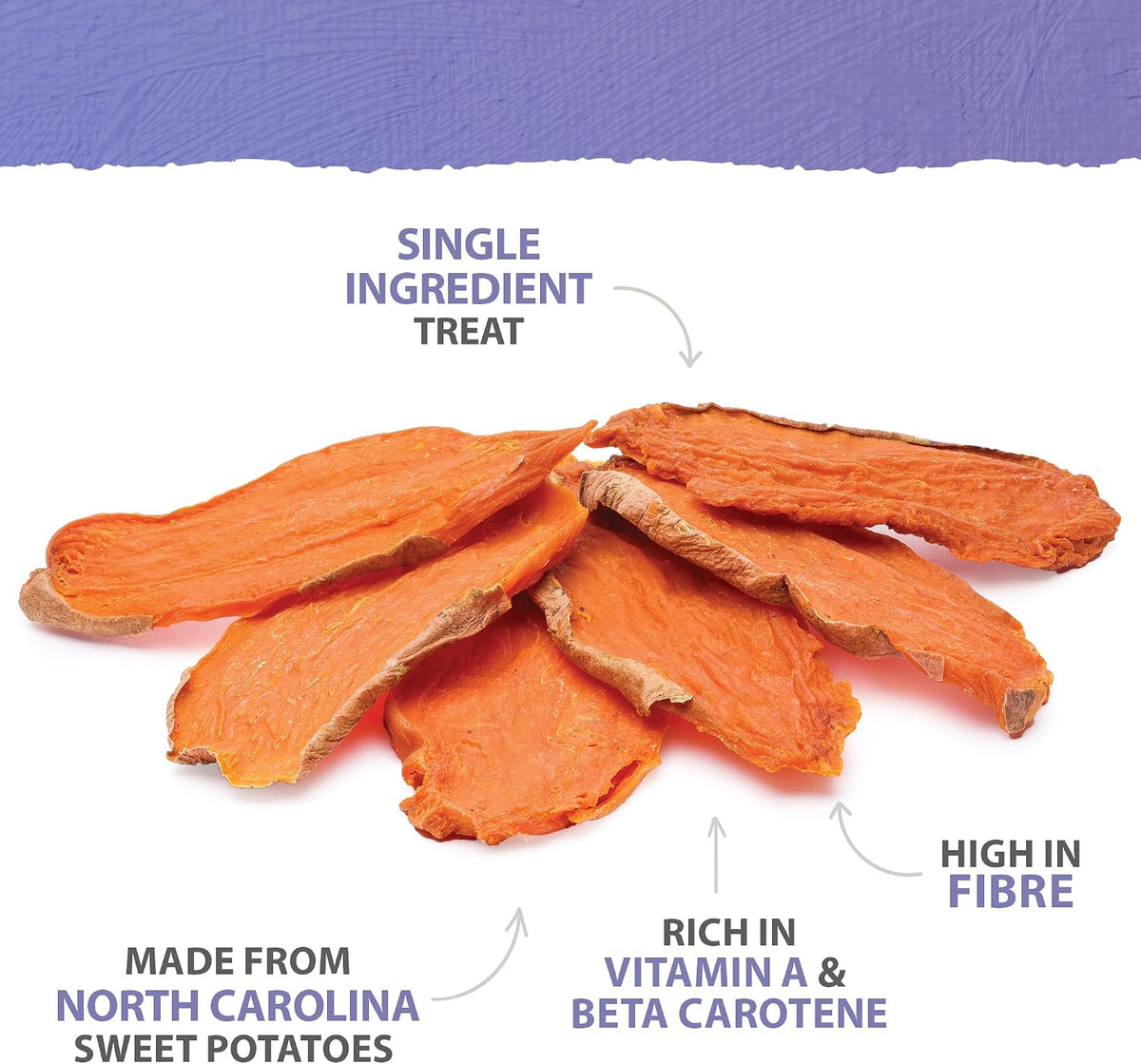 Sweet Potato Chews for Dogs 9.3 OZ