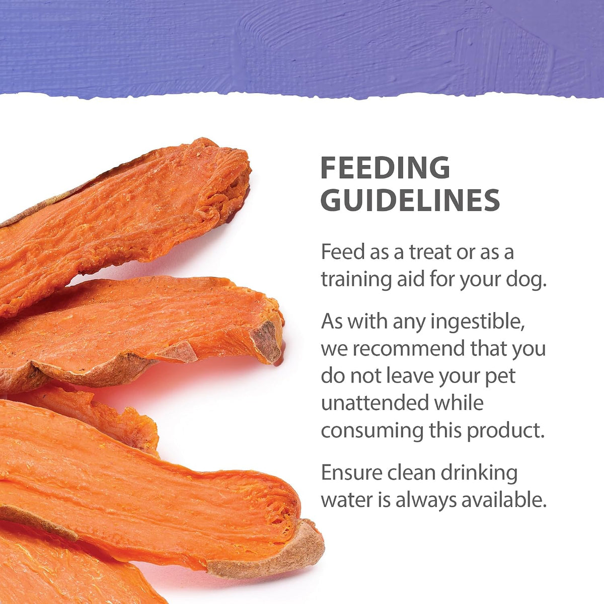 Sweet Potato Chews for Dogs 9.3 OZ