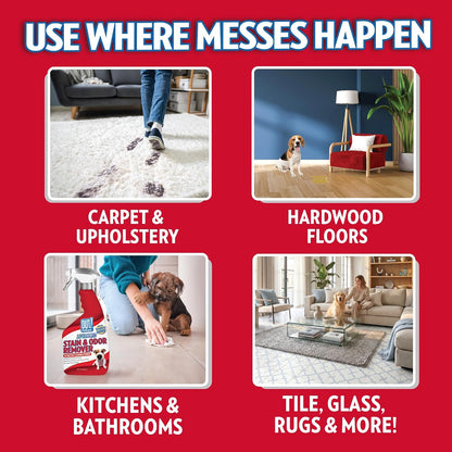! PetCare Pet Stain & Odor Remover, Carpet Cleaner, 32oz (2 Pack)