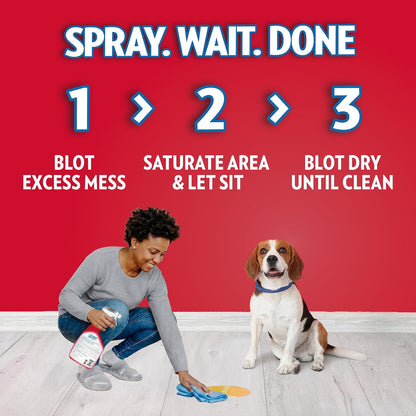 ! PetCare Pet Stain & Odor Remover, Carpet Cleaner, 32oz (2 Pack)