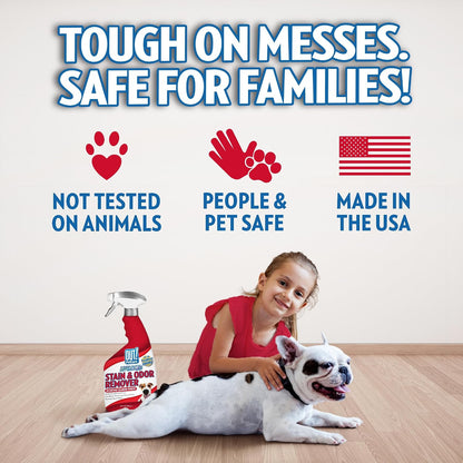 ! PetCare Pet Stain & Odor Remover, Carpet Cleaner, 32oz (2 Pack)