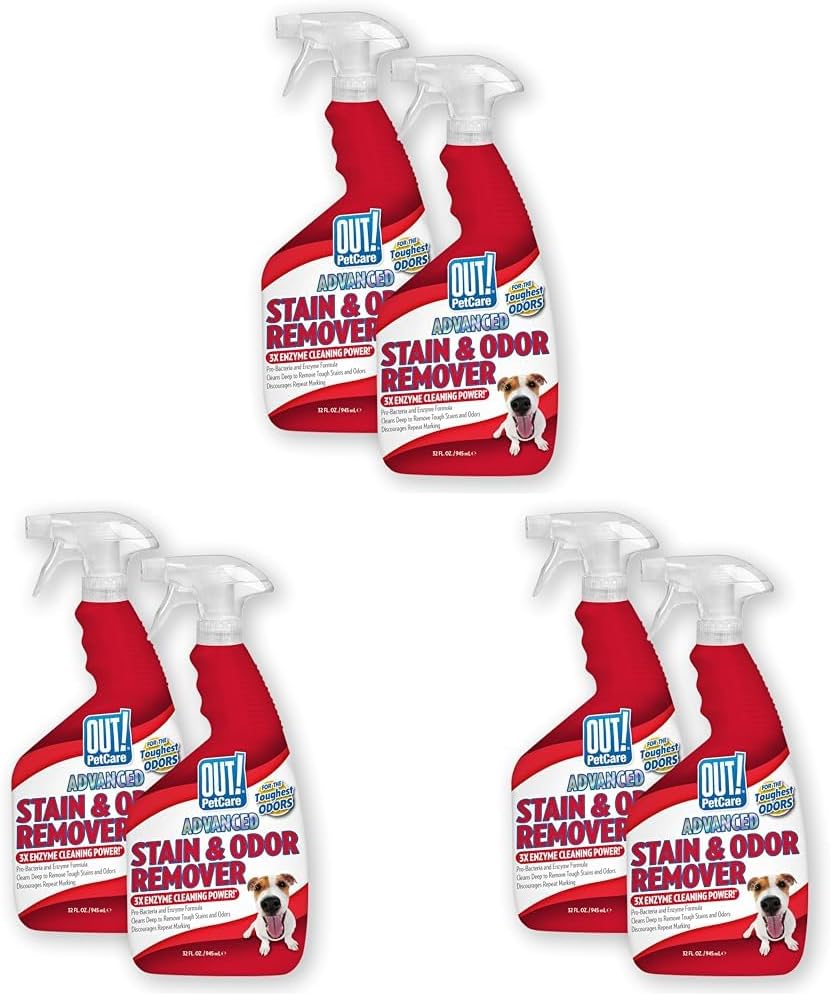 ! PetCare Pet Stain & Odor Remover, Carpet Cleaner, 32oz (2 Pack)