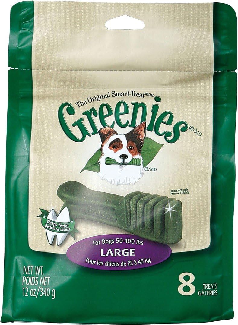 Large Natural Dental Dog Treats, Original Flavor