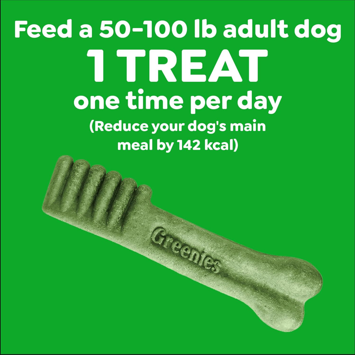 Large Natural Dental Dog Treats, Original Flavor