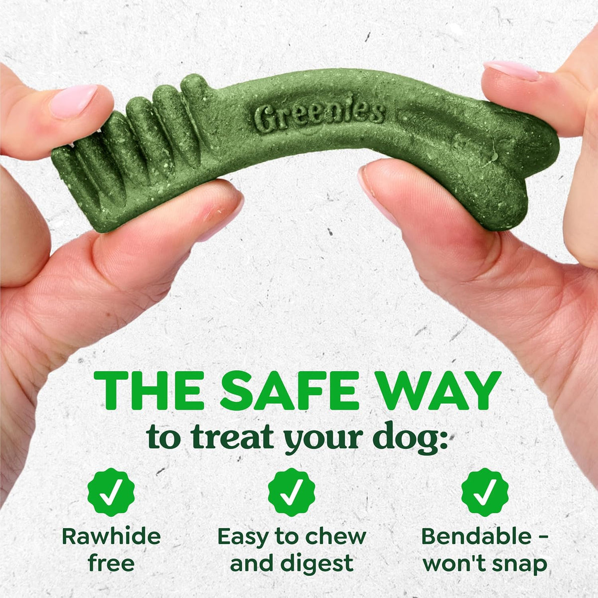 Large Natural Dental Dog Treats, Original Flavor