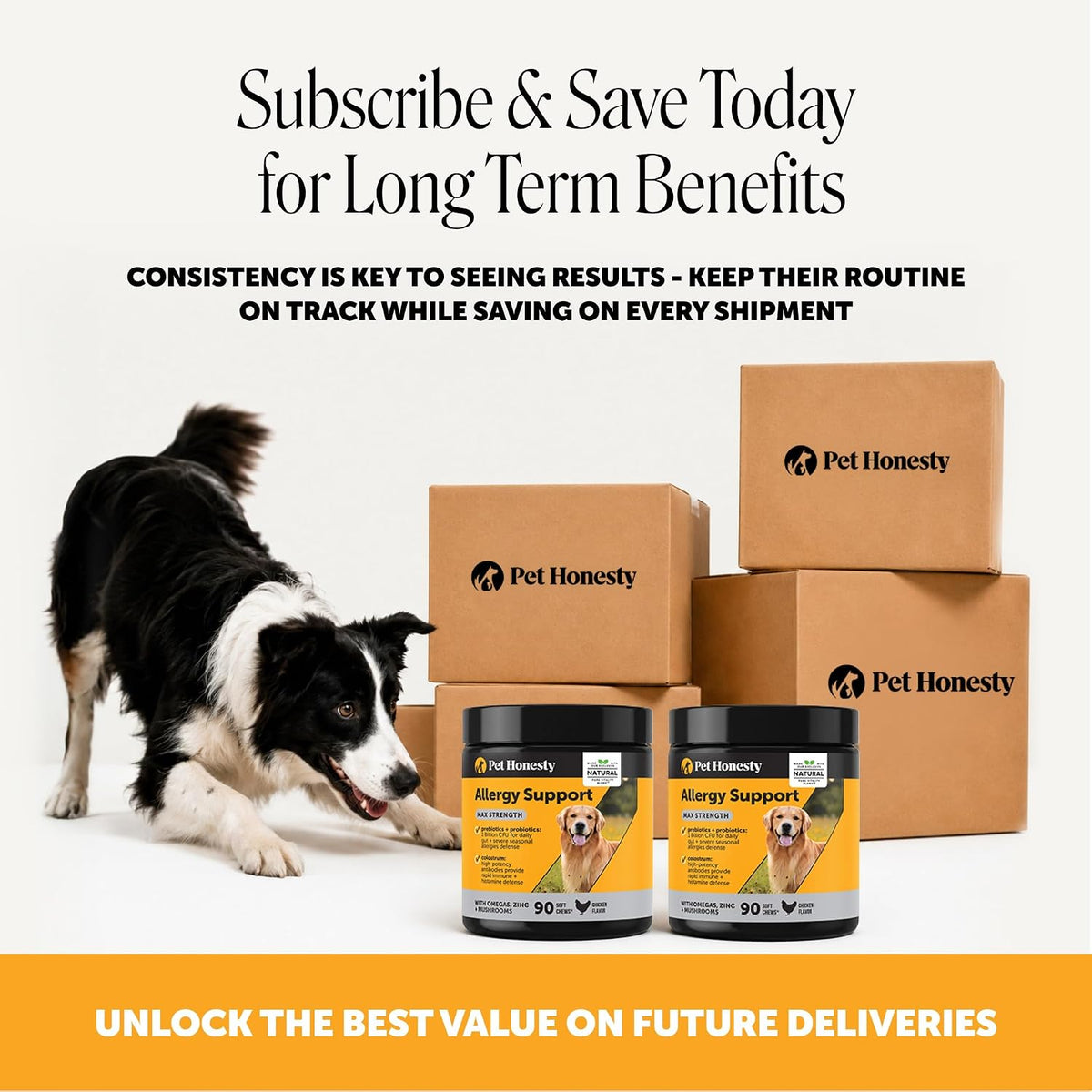 Dog Allergy Chews for Itch & Allergy Relief, Salmon