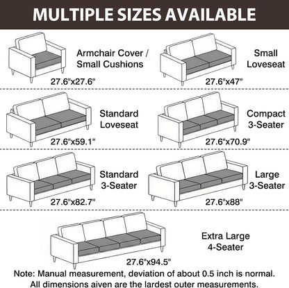 Waterproof Flannel Dog Couch Cover, 27.6" x 59", Light Gray