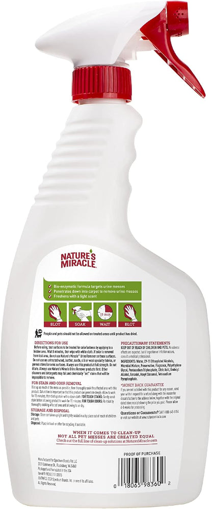 Dog Urine Remover, Enzymatic Cleaner, 24 oz