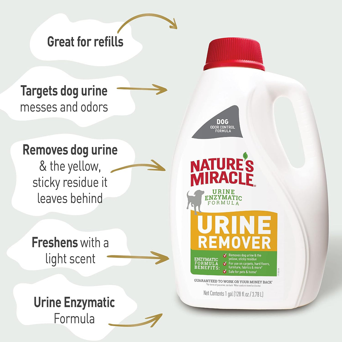 Dog Urine Remover, Enzymatic Cleaner, 24 oz
