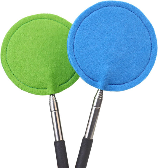 2 Pack Snake Training Target Stick Telescoping Reptile Target for Snake Enrichment, Gentle Handling & Interactive Training