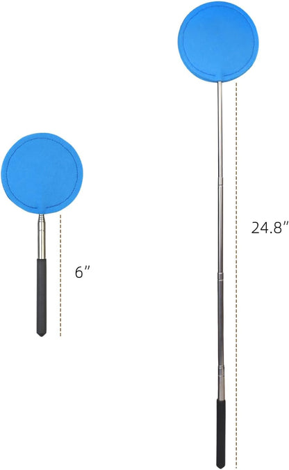2 Pack Snake Training Target Stick Telescoping Reptile Target for Snake Enrichment, Gentle Handling & Interactive Training