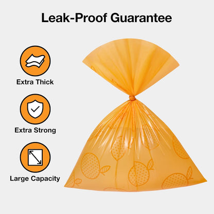 Dog Poop Bag Dispenser with Citrus Scented Waste Bags, 105 Counts