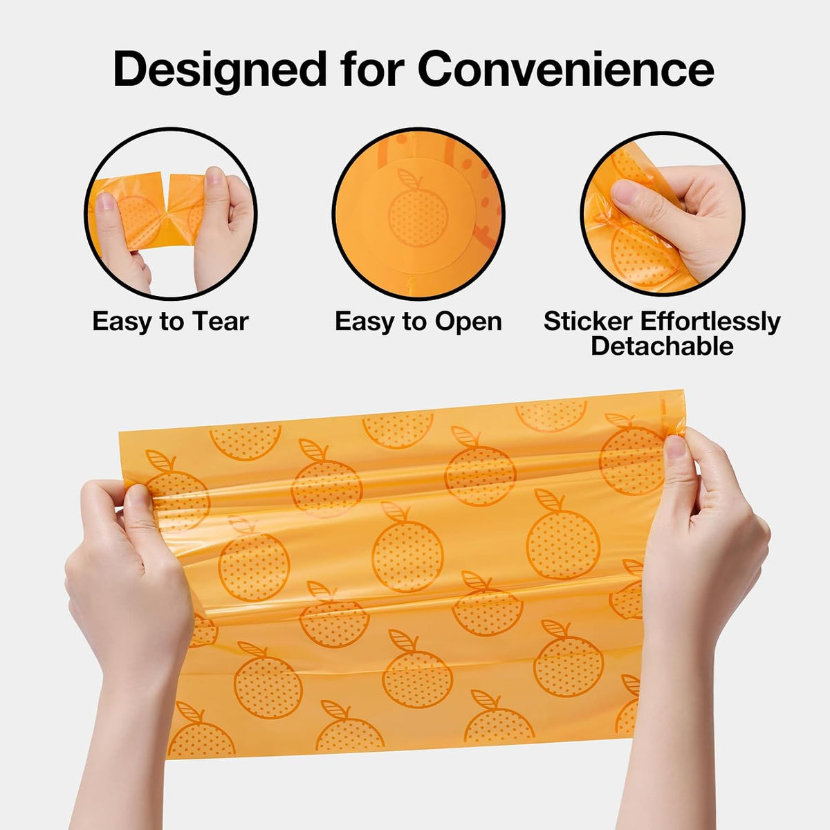 Dog Poop Bag Dispenser with Citrus Scented Waste Bags, 105 Counts