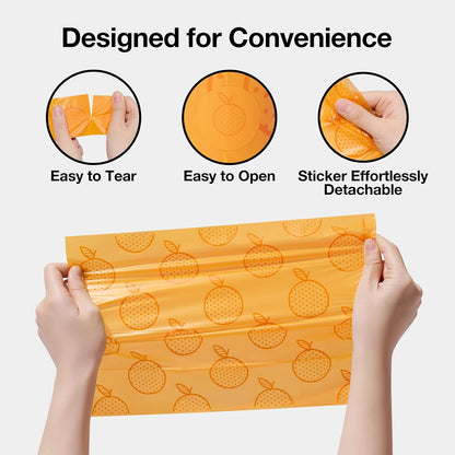 Dog Poop Bag Dispenser with Citrus Scented Waste Bags, 105 Counts