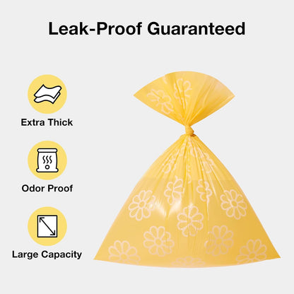 Dog Poop Bag Dispenser with Citrus Scented Waste Bags, 105 Counts