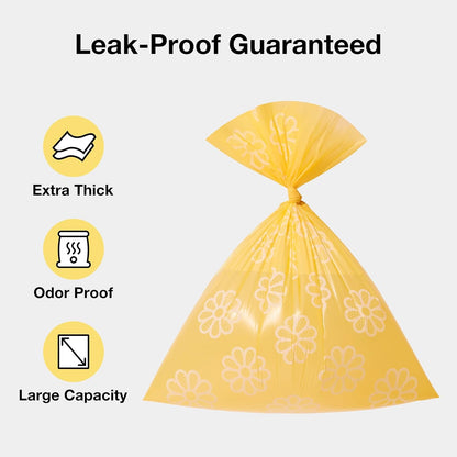 Dog Poop Bag Dispenser with Citrus Scented Waste Bags, 105 Counts