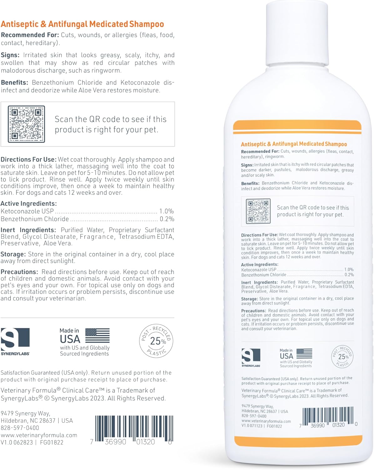 Clinical Care Antiseptic & Antifungal Spray, 8 fl oz