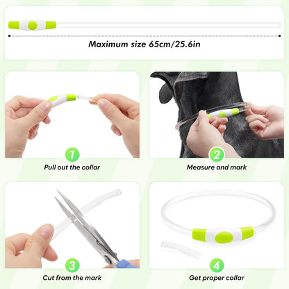 Light Up Dog Collar (Green 70cm)