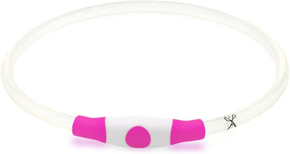 Light Up Dog Collar (Green 70cm)
