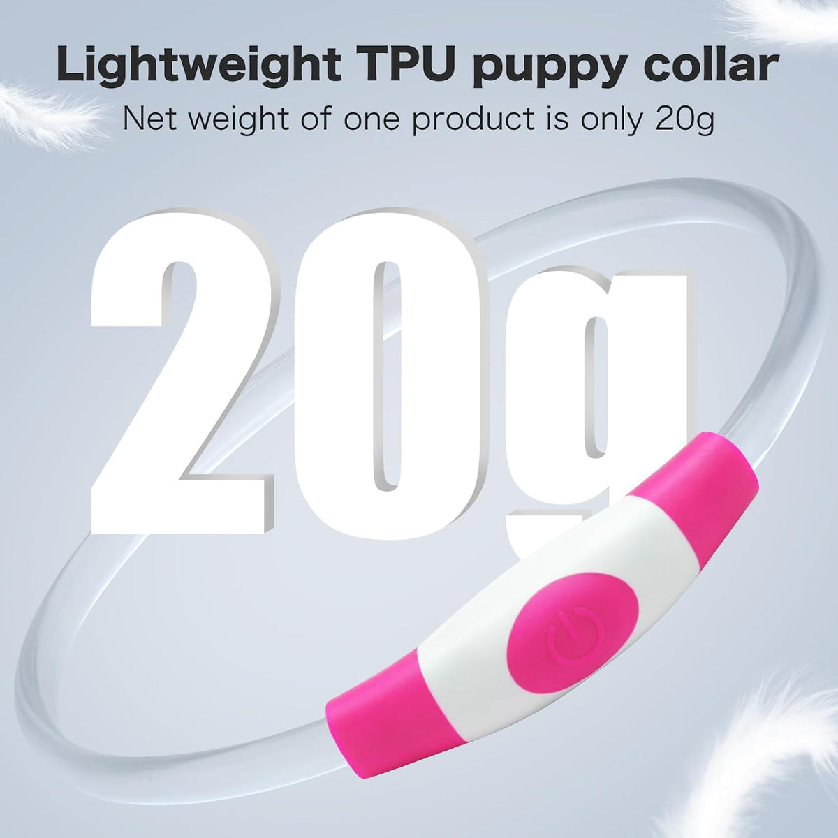 Light Up Dog Collar (Green 70cm)