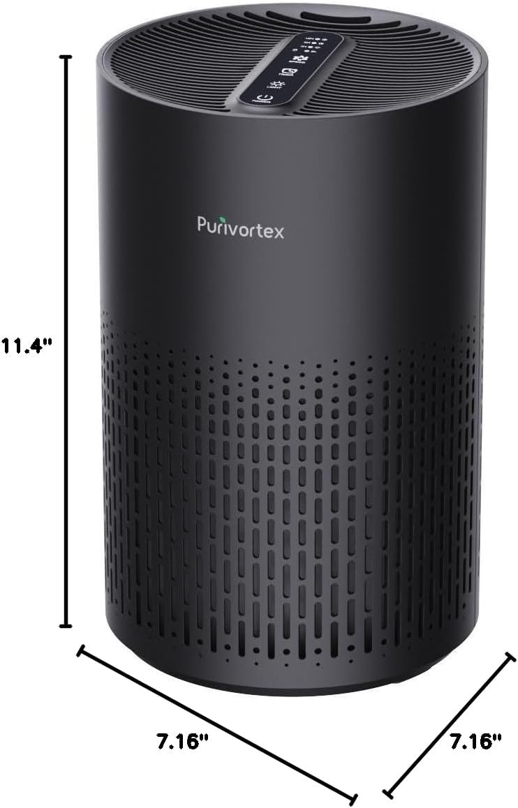 Air Purifiers for Bedroom, Covers Up to 880 Sq Ft, PX500 Black