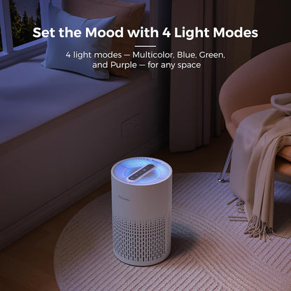 Air Purifiers for Bedroom, Covers Up to 880 Sq Ft, PX500 Black