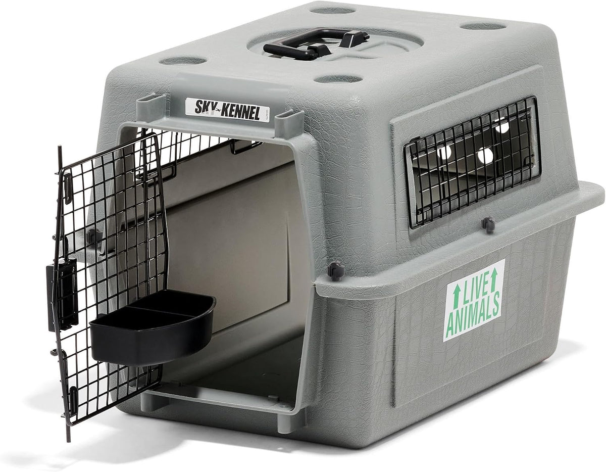 Sky Kennel for Air Travel, 21in Dog Crate for Pets up to 15lbs