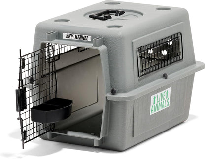 Sky Kennel for Air Travel, 21in Dog Crate for Pets up to 15lbs