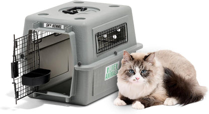 Sky Kennel for Air Travel, 21in Dog Crate for Pets up to 15lbs