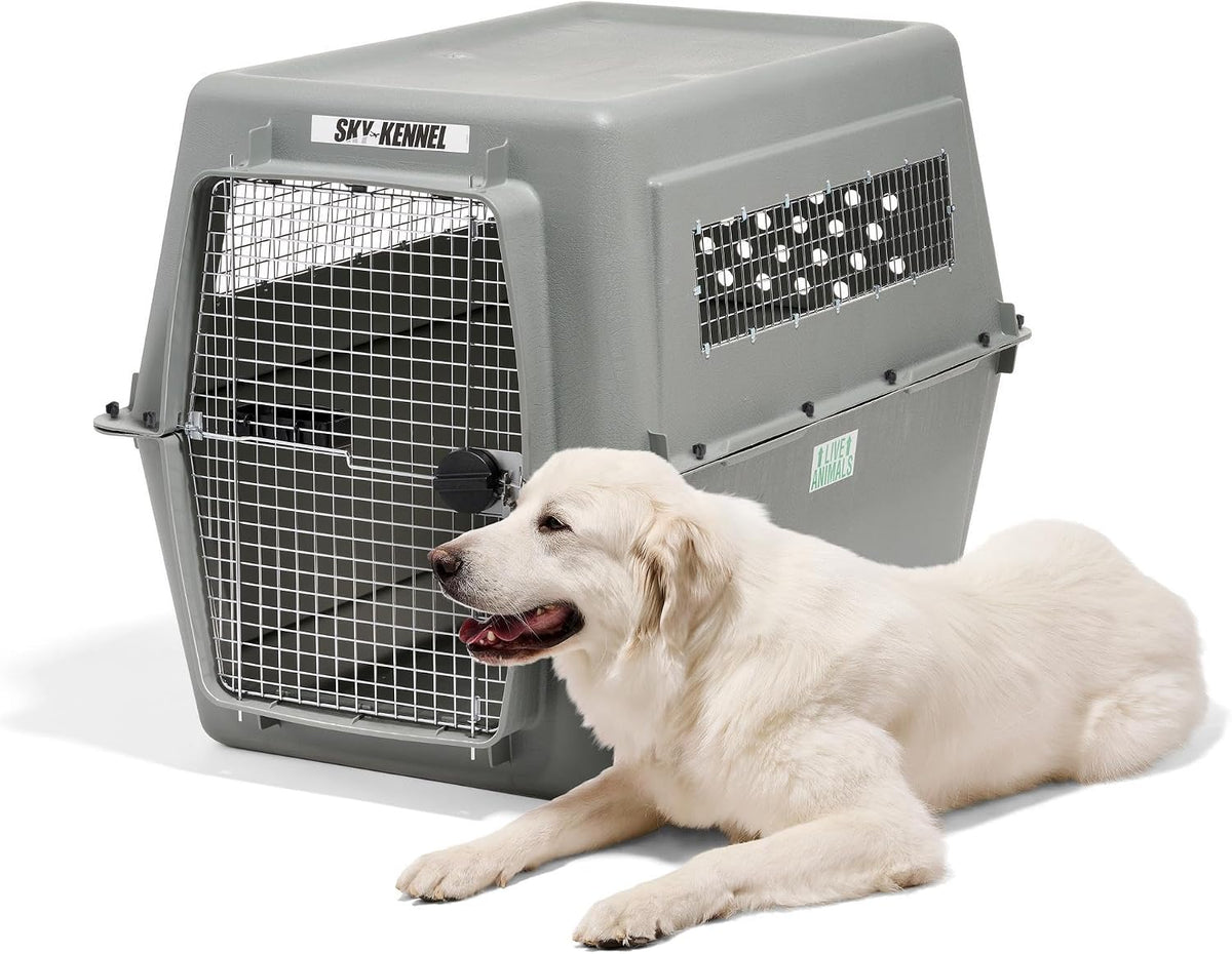 Sky Kennel for Air Travel, 21in Dog Crate for Pets up to 15lbs