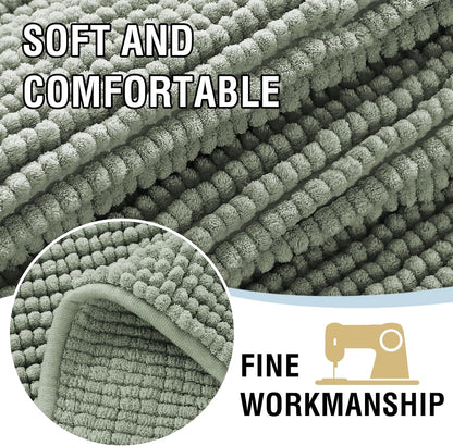 Plush Chenille Dog Bed Cover Thick Soft Sofa Cover for 3 Cushion Couch Anti Slip Couch Cover Furniture Protector for Dog, Pet, Cat (35" x 82", Ivory)