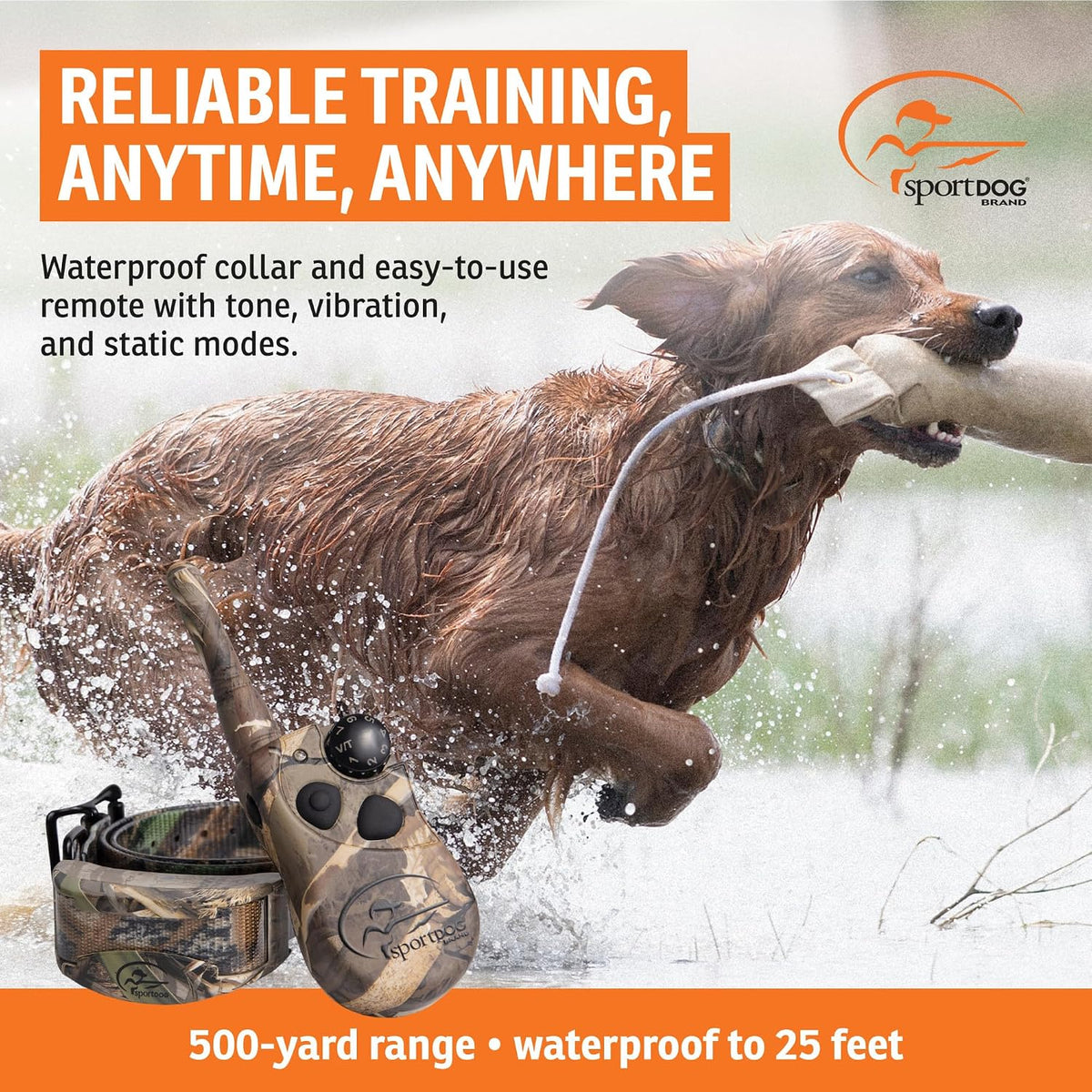 FieldTrainer 425X Remote Trainer, 500-Yard Range, Waterproof