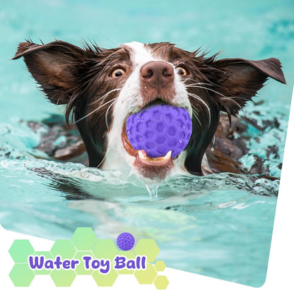 Tough Dog Chew Toys for Aggressive Chewers, Indestructible Dog Balls for Aggressive Chewers, Squeaky Balls for Dogs, Squeaky Toys for Large Dogs, Funny Heavy Duty Ball