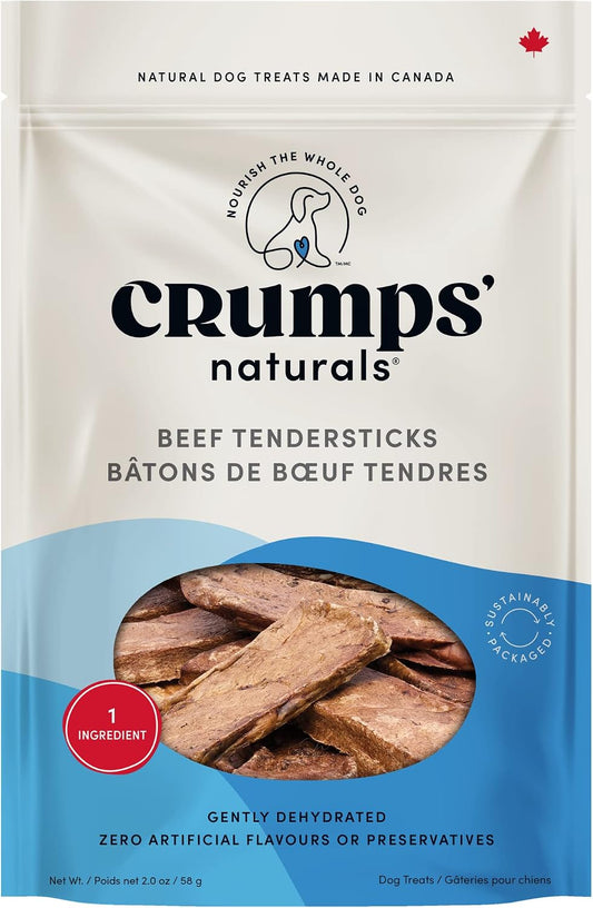 Beef Tendersticks 58g/2oz | High Protein Dog Treats | Baked Beef | Single Ingredient | Great for training