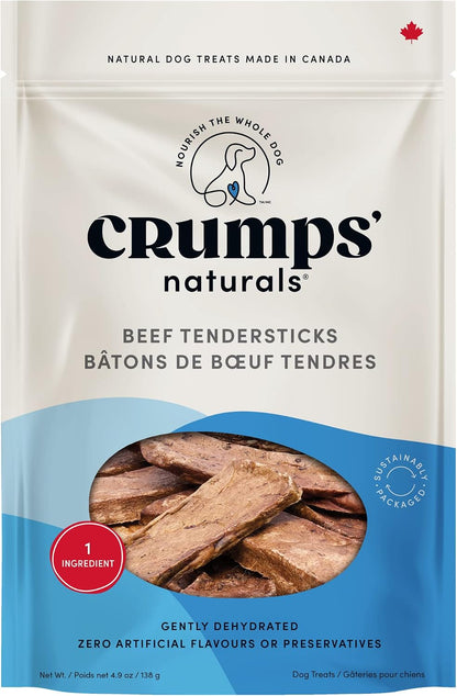 Beef Tendersticks 58g/2oz | High Protein Dog Treats | Baked Beef | Single Ingredient | Great for training