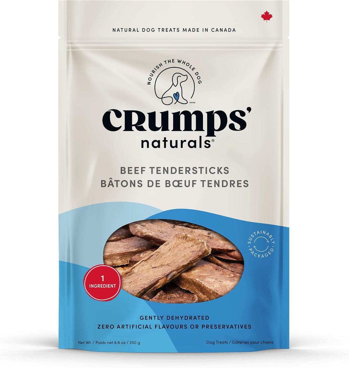 Beef Tendersticks 58g/2oz | High Protein Dog Treats | Baked Beef | Single Ingredient | Great for training