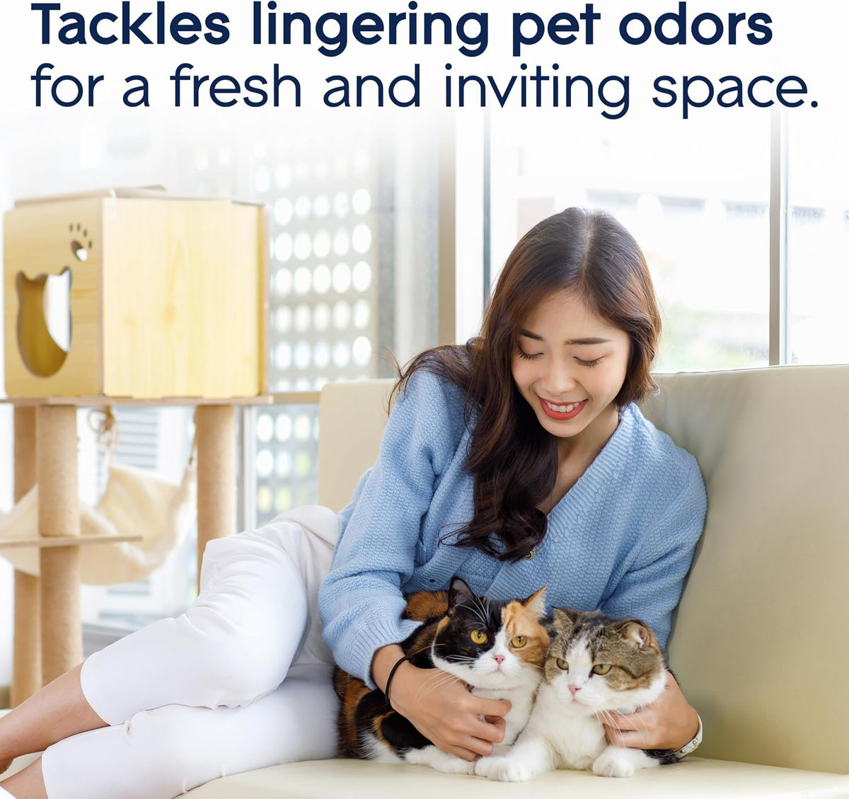 Air Freshener Room Spray, Pet Fresh Scent, Odor Fighting to Deliver Long Lasting Freshness, 7.3 Oz, 6 Count