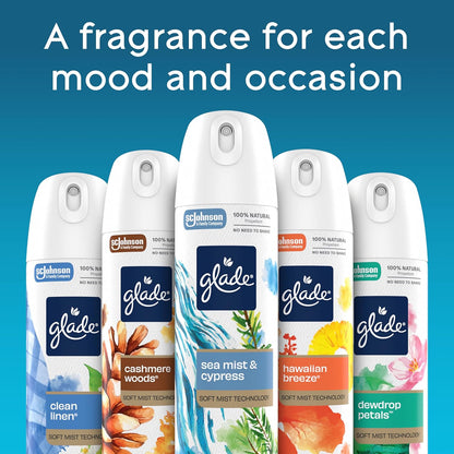 Air Freshener Room Spray, Pet Fresh Scent, Odor Fighting to Deliver Long Lasting Freshness, 7.3 Oz, 6 Count