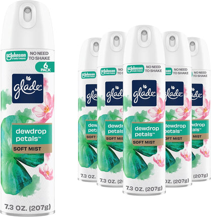 Air Freshener Room Spray, Pet Fresh Scent, Odor Fighting to Deliver Long Lasting Freshness, 7.3 Oz, 6 Count