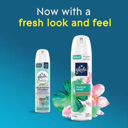 Air Freshener Room Spray, Pet Fresh Scent, Odor Fighting to Deliver Long Lasting Freshness, 7.3 Oz, 6 Count