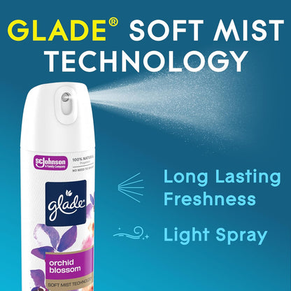 Air Freshener Room Spray, Pet Fresh Scent, Odor Fighting to Deliver Long Lasting Freshness, 7.3 Oz, 6 Count