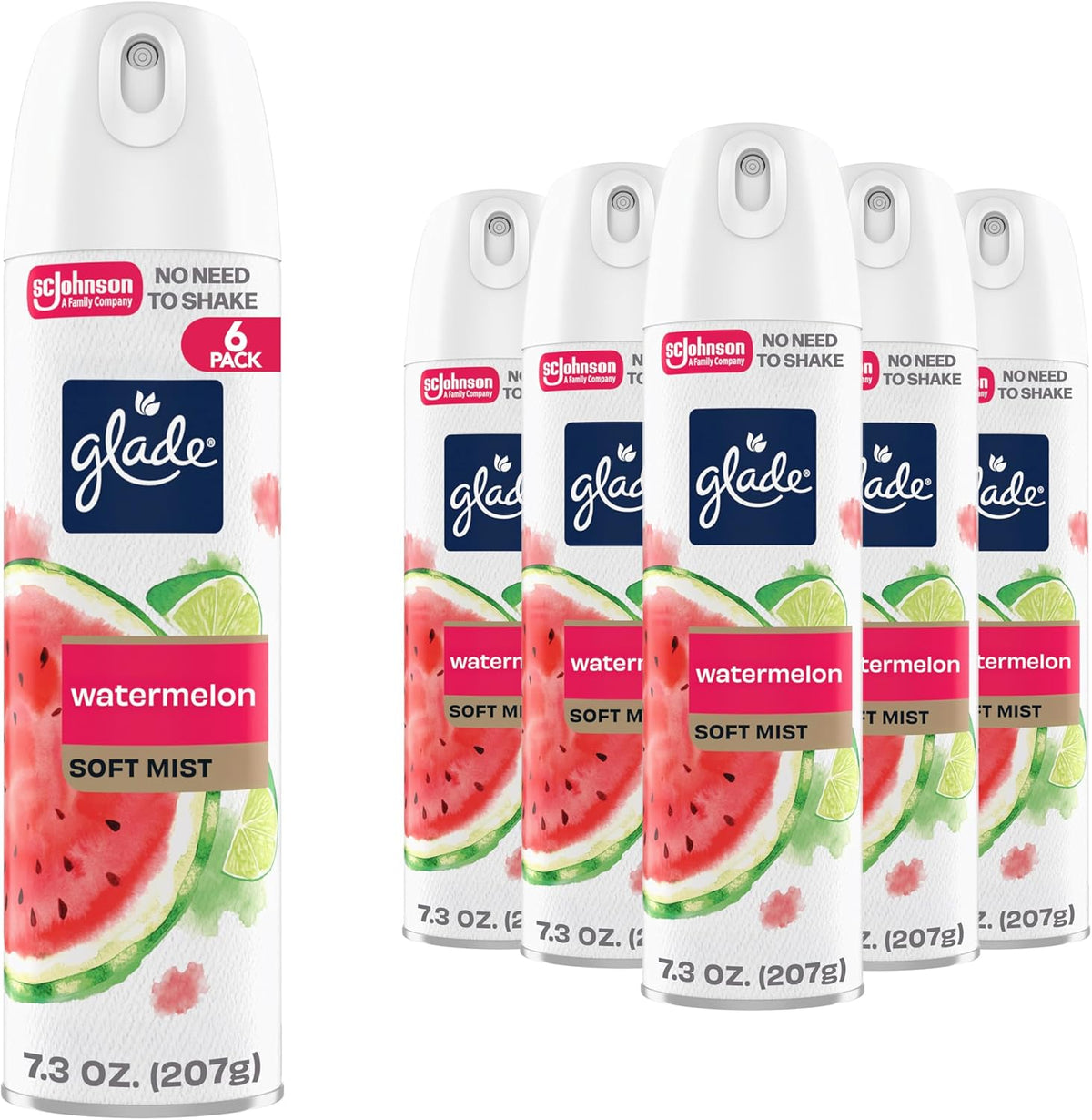 Air Freshener Room Spray, Pet Fresh Scent, Odor Fighting to Deliver Long Lasting Freshness, 7.3 Oz, 6 Count
