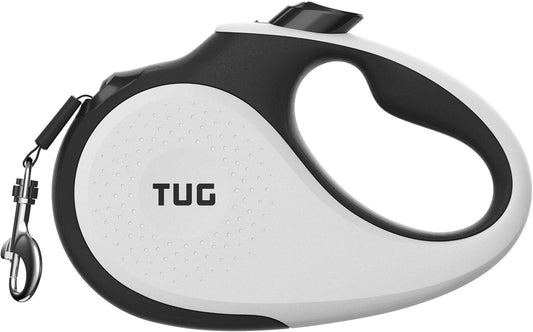 Original Retractable Dog Leash, 16 ft (Large, White)