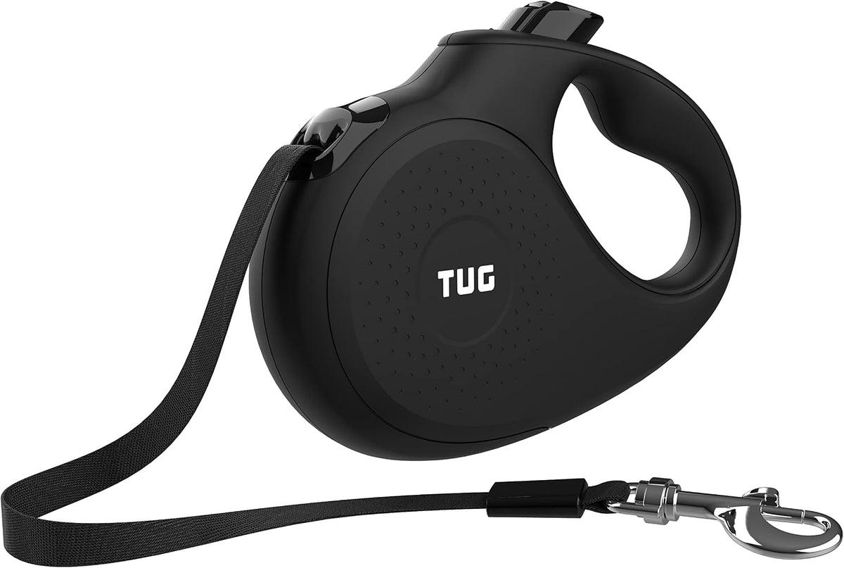Original Retractable Dog Leash, 16 ft (Large, White)