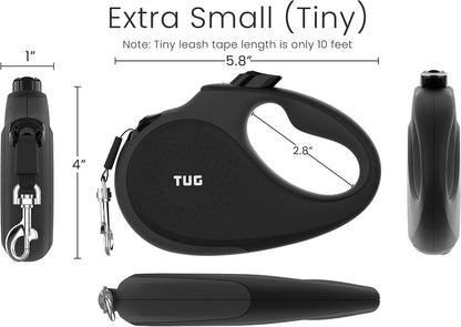 Original Retractable Dog Leash, 16 ft (Large, White)