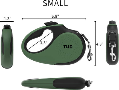 Original Retractable Dog Leash, 16 ft (Large, White)