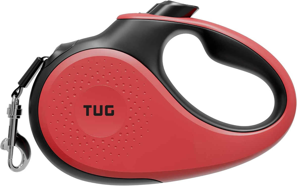 Original Retractable Dog Leash, 16 ft (Large, White)