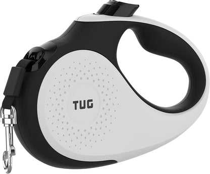 Original Retractable Dog Leash, 16 ft (Large, White)