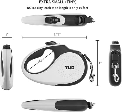 Original Retractable Dog Leash, 16 ft (Large, White)