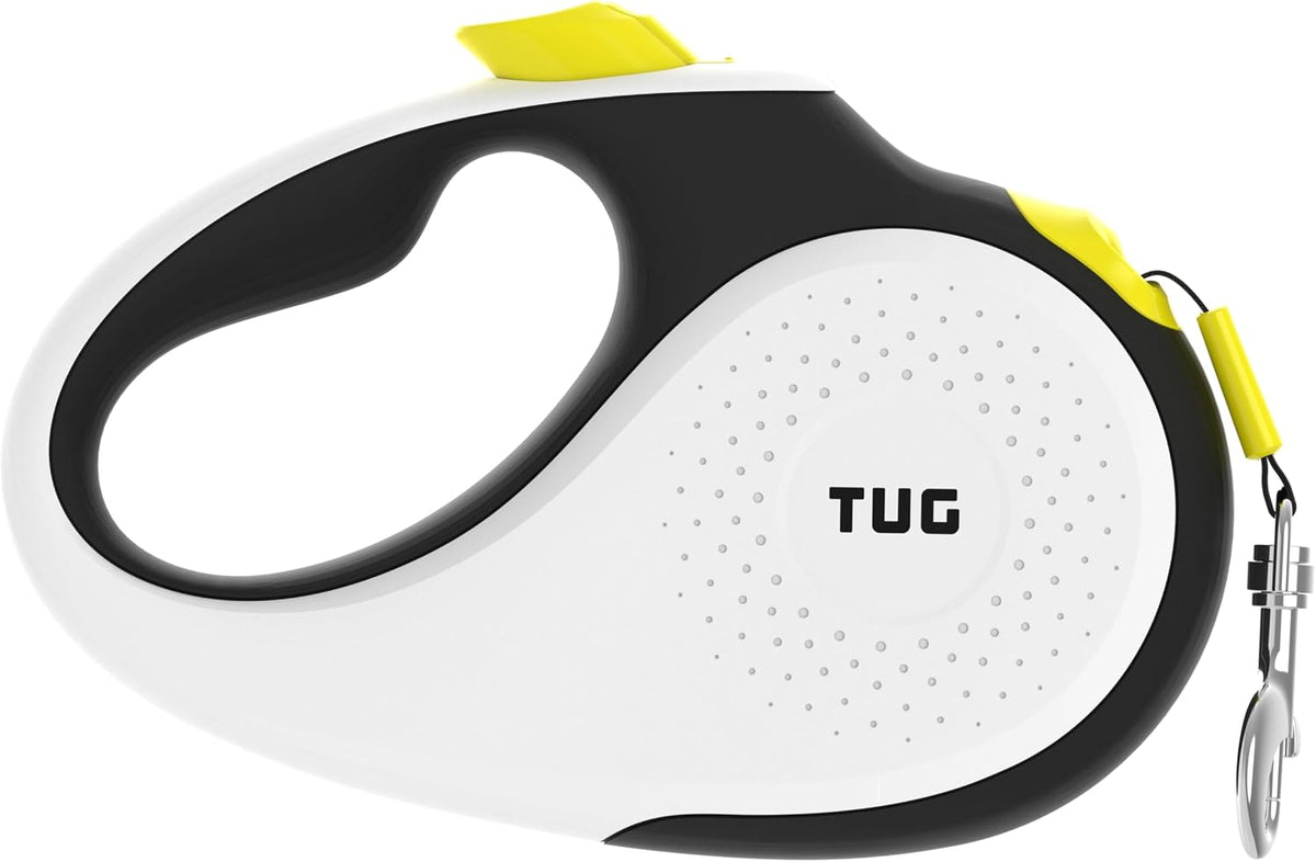 Original Retractable Dog Leash, 16 ft (Large, White)